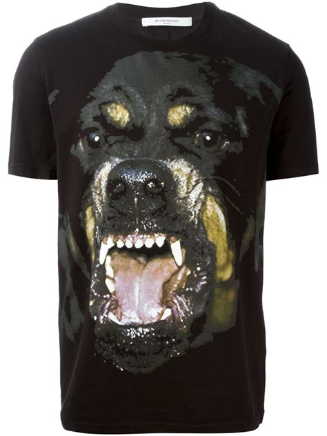 givenchy t-shirt dog|givenchy rottweiler shirt price.